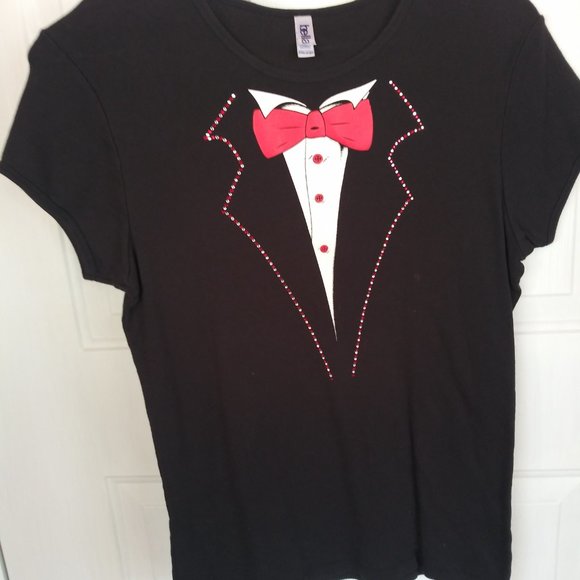 Tuxedo shirt by Bella Size XXL - Picture 3 of 3